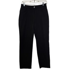 Chanel Identification Line Black Pants size 8